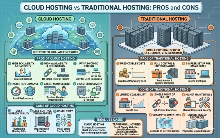 Cloud Hosting vs Traditional Hosting: Pros and Cons 1 Cloud Hosting vs Traditional Hosting