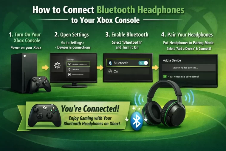 Connect Bluetooth Headphones to Your Xbox