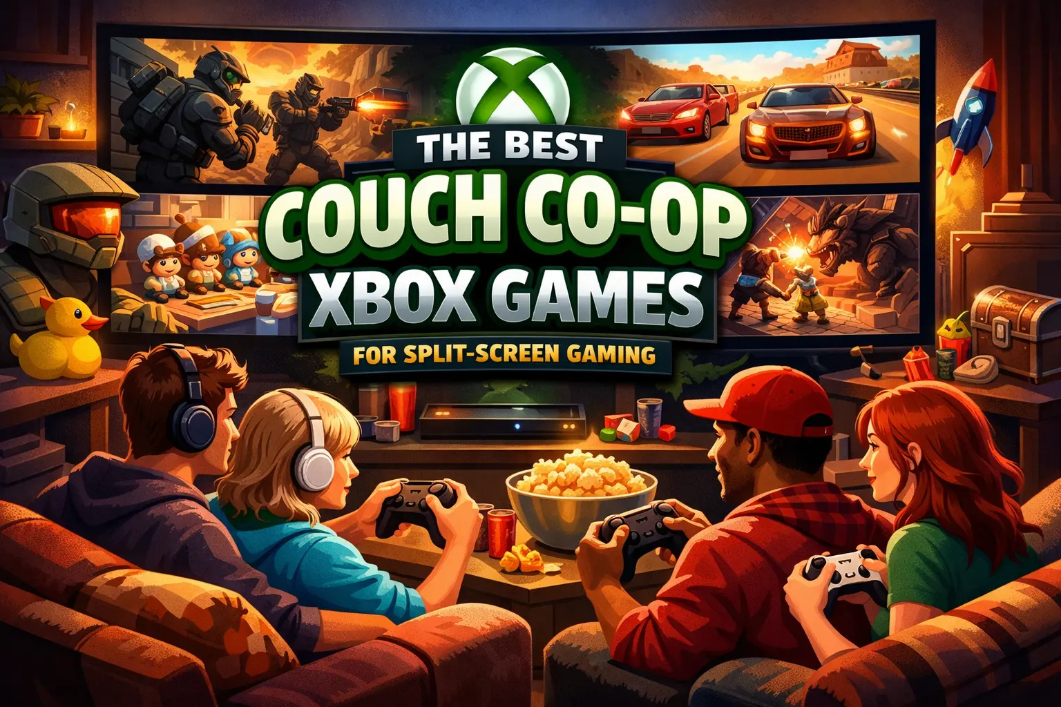 Couch Co-Op Xbox Games