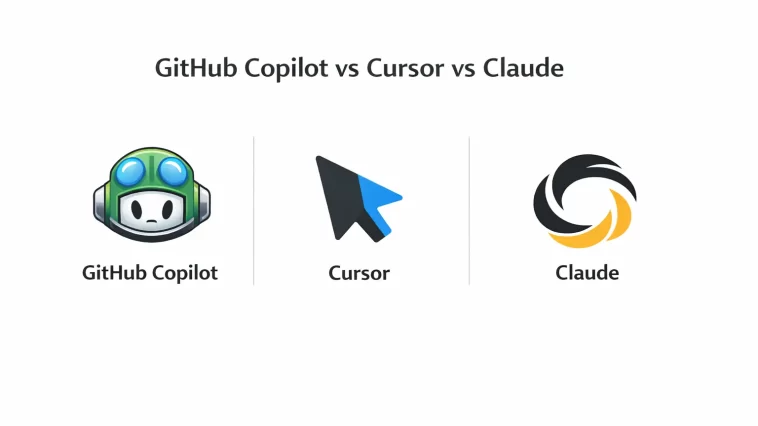 GitHub Copilot vs Cursor vs Claude