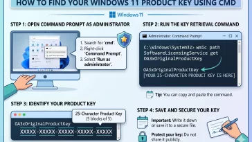 How to Find Your Windows 11 Product Key