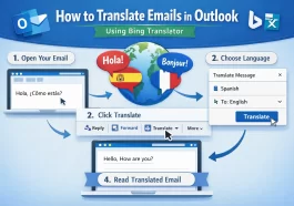 How to Translate Emails in Outlook Using Bing Translator