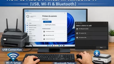 How to Add a Printer in Windows 11