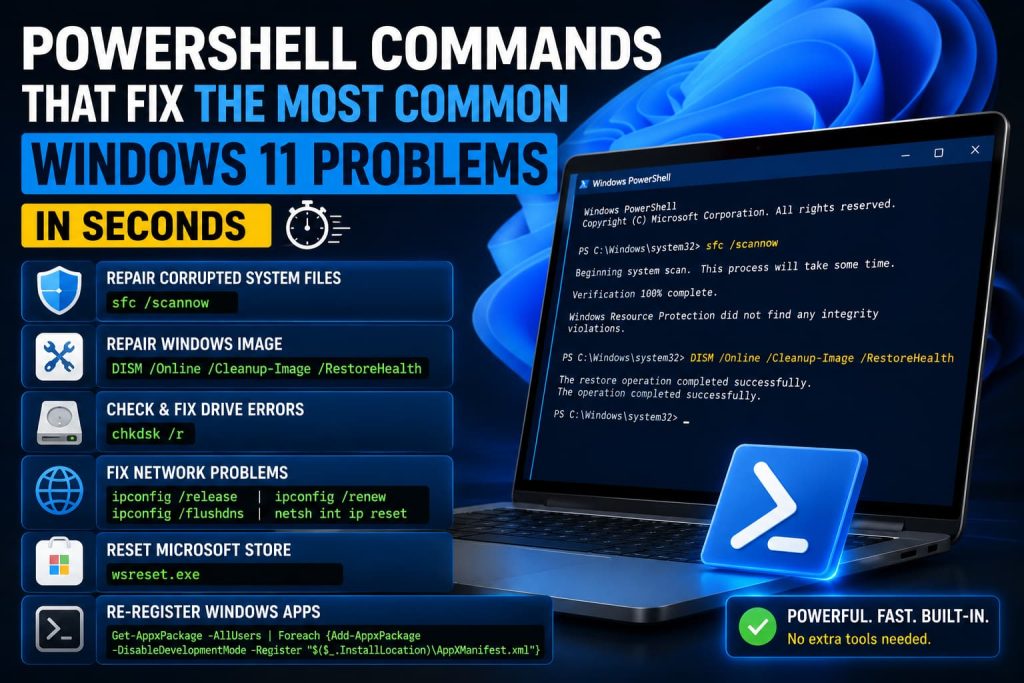 PowerShell Commands 
