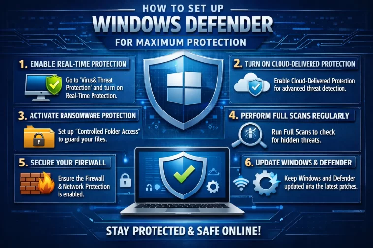 How to Set Up Windows Defender for Maximum Protection 1 Windows Defender