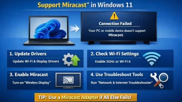Your PC or Mobile Device Doesn't Support Miracast