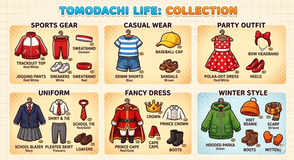 Tomodachi Life Clothes and Ideas: How to Dress Your Miis Like a Pro 4 tomodachi life clothes