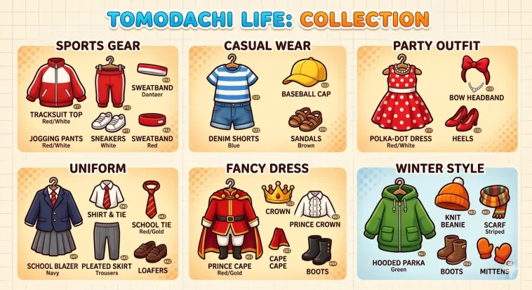 Tomodachi Life Clothes and Ideas: How to Dress Your Miis Like a Pro 1 tomodachi life clothes
