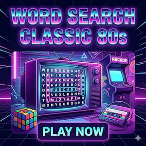 Word Search 80s App