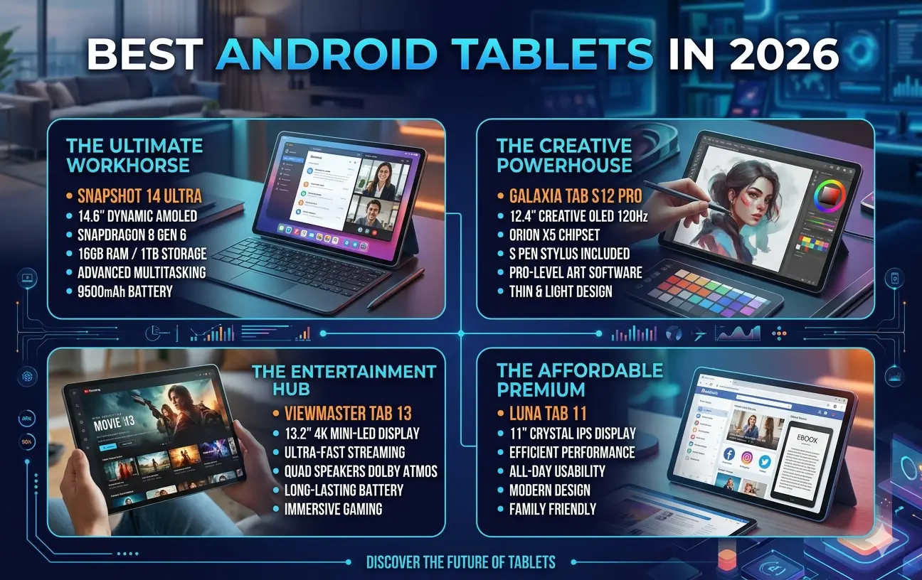Best Android Tablets in 2026