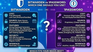 Bitwarden vs 1Password