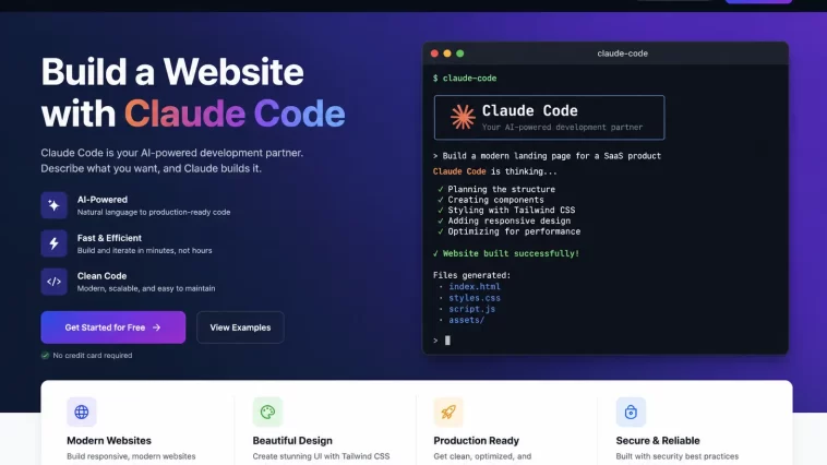Build a Website with Claude Code