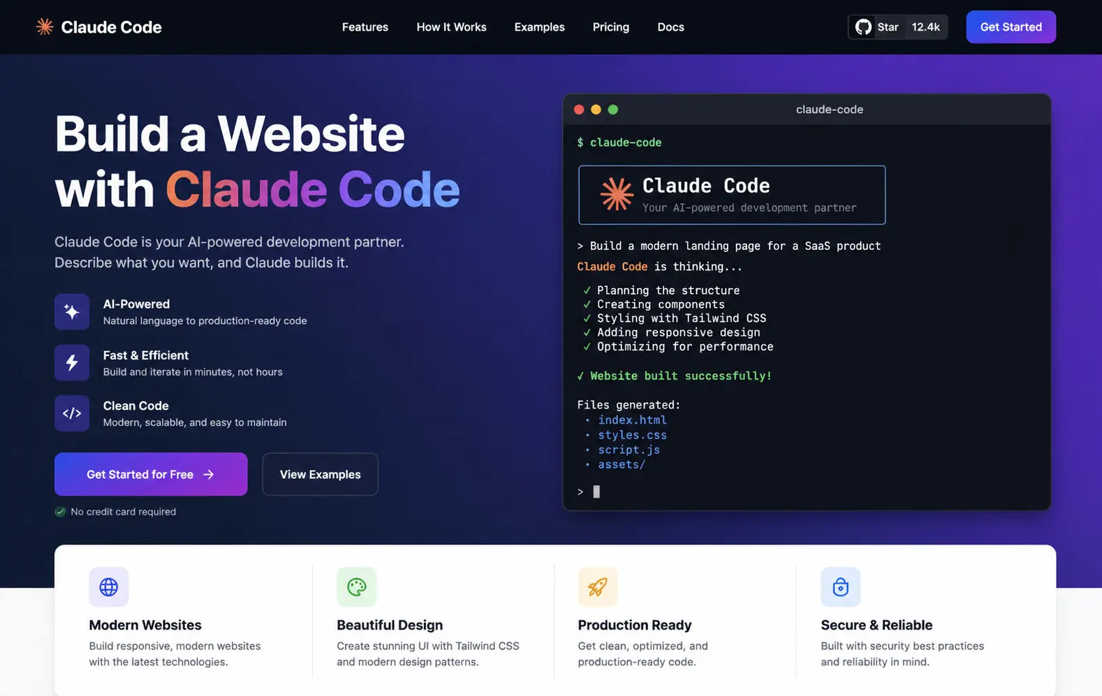 Build a Website with Claude Code