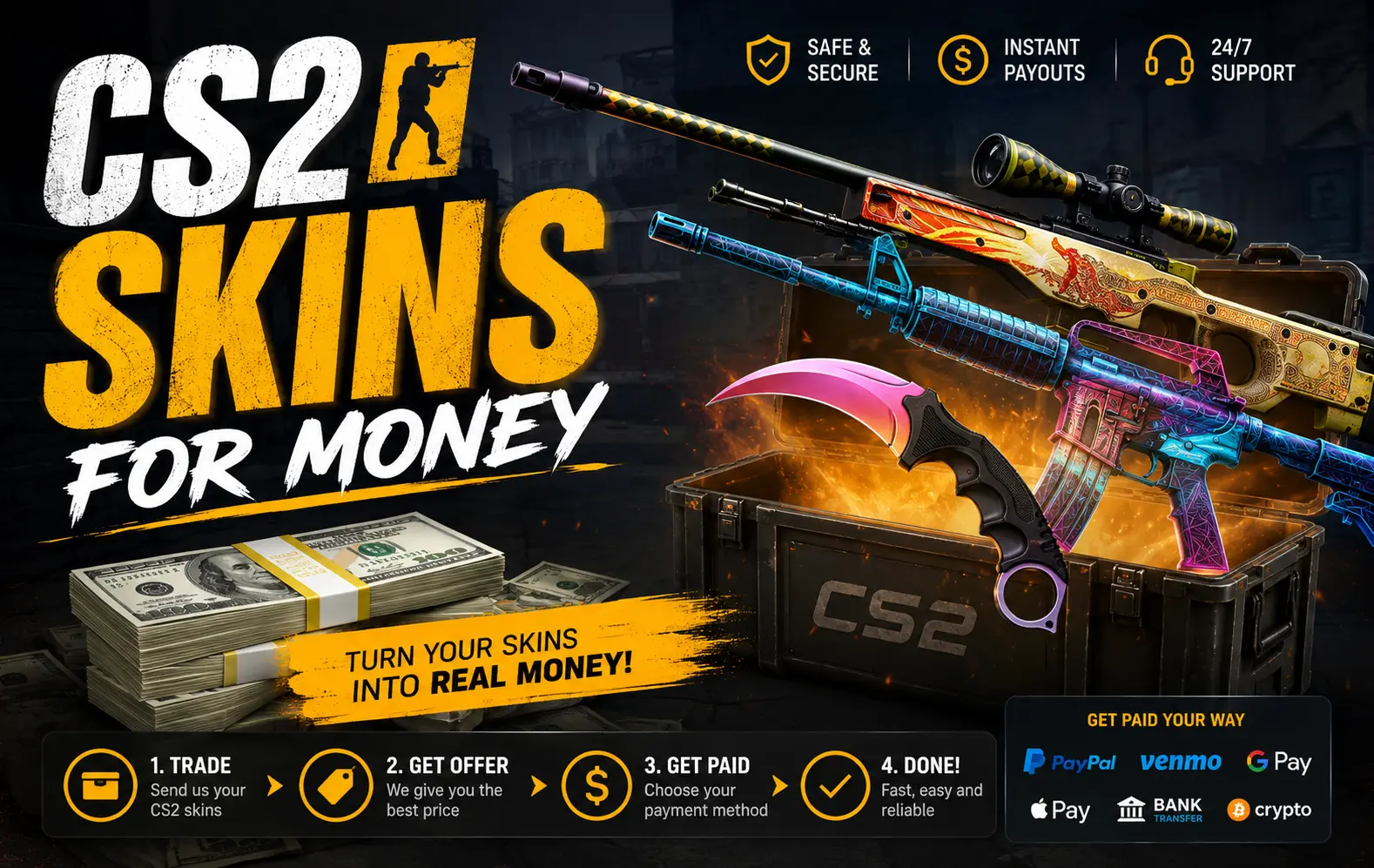 CS2 Skins for Money