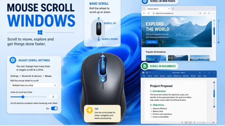 Change Mouse Scroll Settings