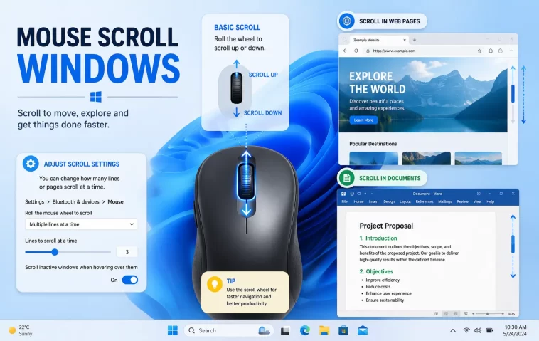Change Mouse Scroll Settings