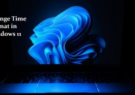 Change Time Format in Windows 11