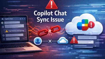 Copilot Chat History Not Syncing