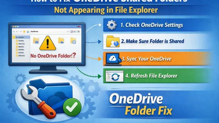 OneDrive Shared Folders Not Appearing in File Explorer