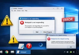Notepad Not Working in Windows