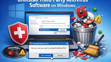 Uninstall Third-Party Antivirus Software on Windows