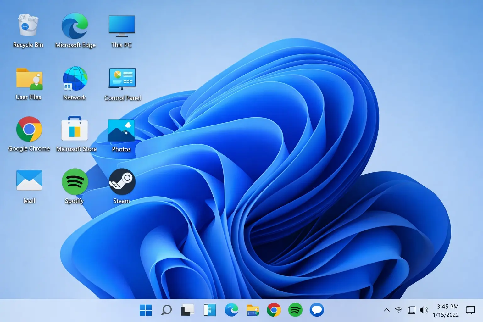Desktop Icons in Windows 11