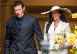 Dua Lipa and Callum Turner