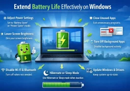 Extend Battery Life Effectively on Windows
