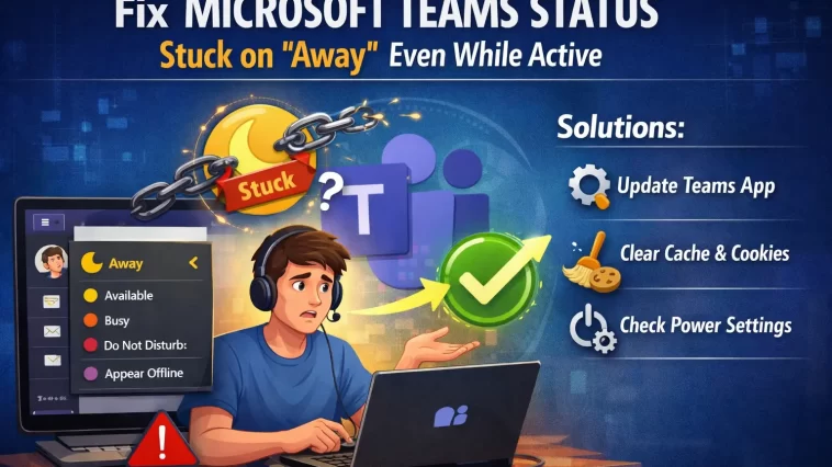 Fix Microsoft Teams Status Stuck on Away Even