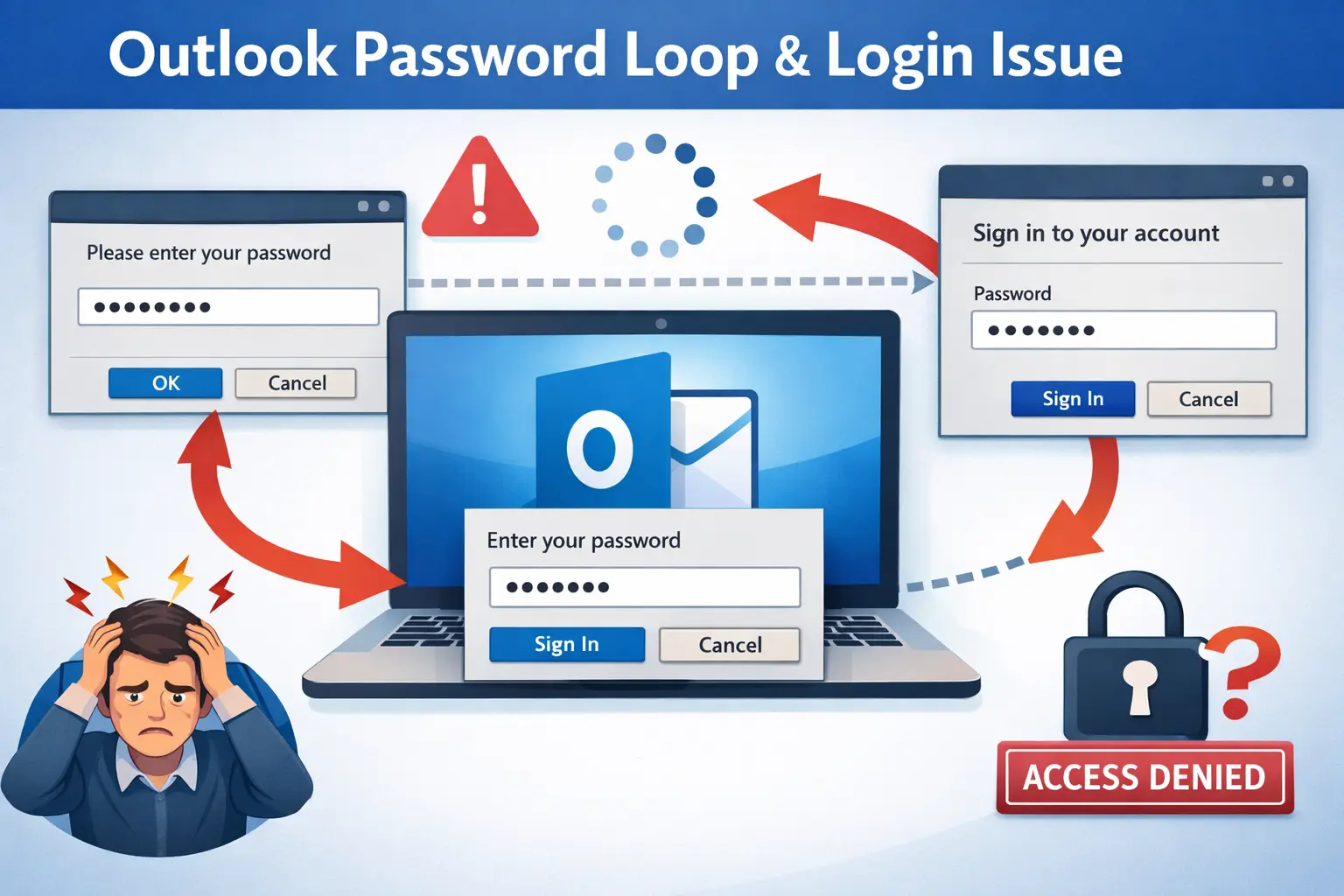 Fix Outlook Constant Password Prompts and Login Loops