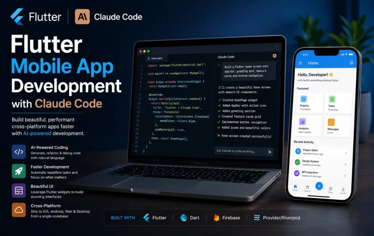 Flutter Mobile App Development with Claude Code (2026 Guide) 1 Flutter Mobile App Development with Claude Code