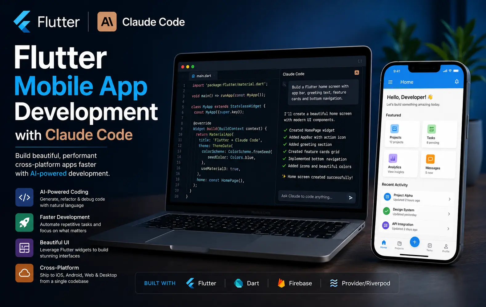 Flutter Mobile App Development with Claude Code