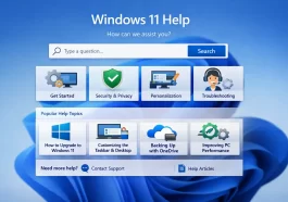 Get Help in Windows 11