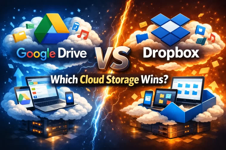 Google Drive vs Dropbox: Which Cloud Storage Wins? 1 Google Drive vs Dropbox