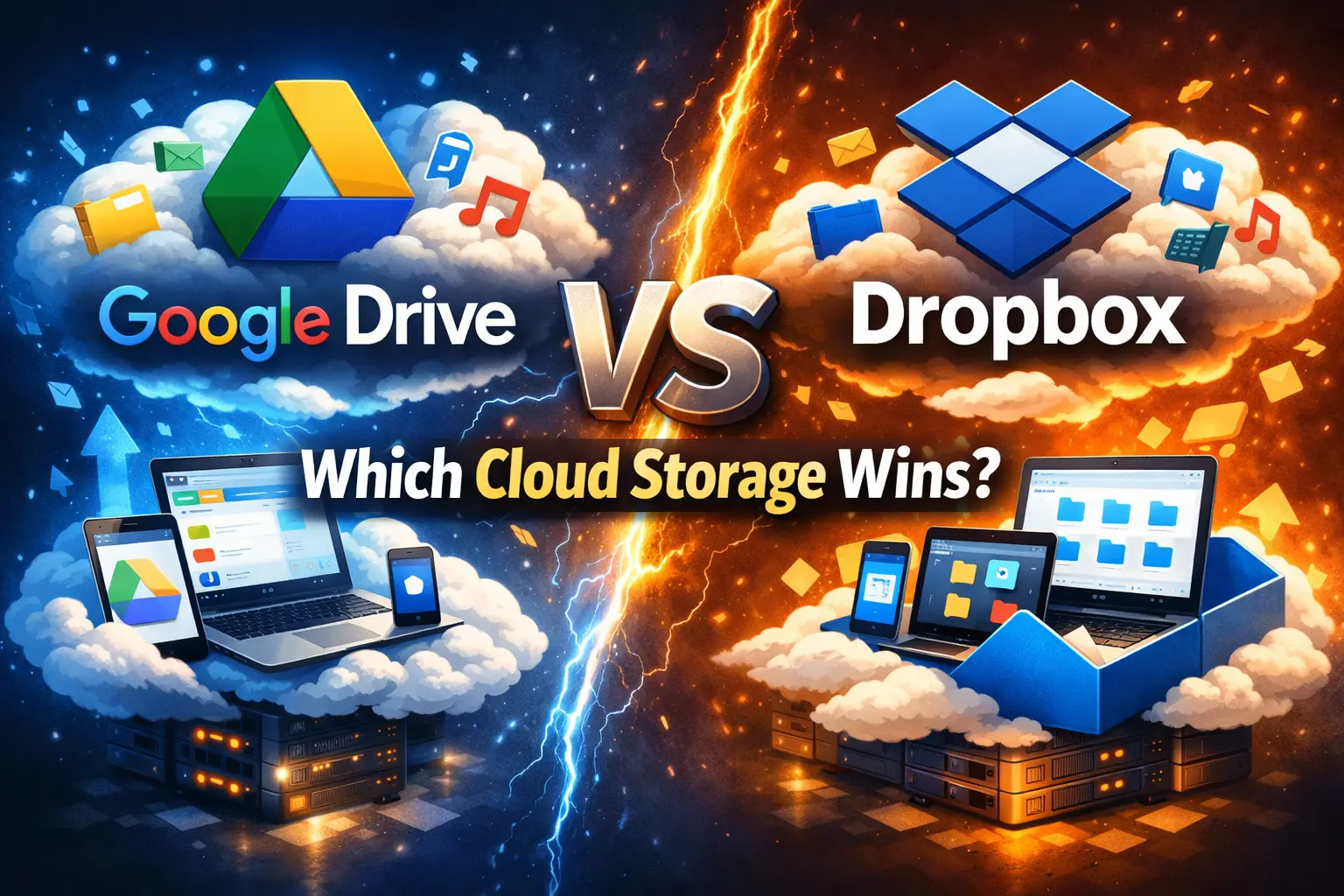 Google Drive vs Dropbox