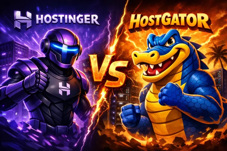 Hostinger vs HostGator? The Ultimate 2026 Comparison 1 Hostinger vs HostGator