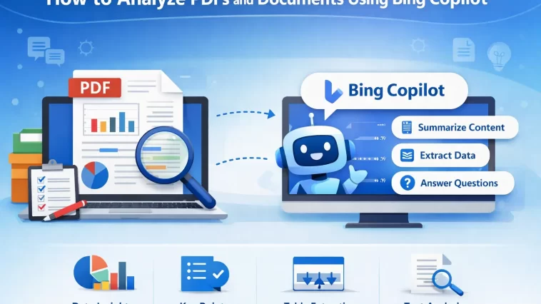 How to Analyze PDFs and Documents Using Bing Copilot