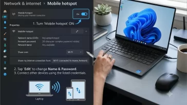 How to Create a Wi-Fi Hotspot on Windows 11