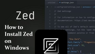 How to Install Zed on Windows