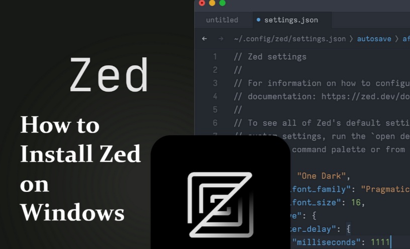 How to Install Zed on Windows