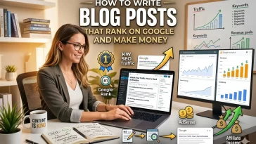 How to Write Blog Posts That Rank on Google and Make Money