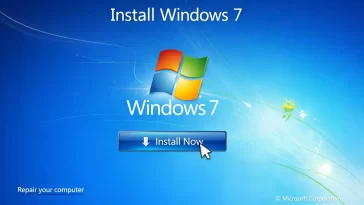 Install Windows 7