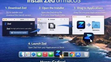Install Zed on macOS