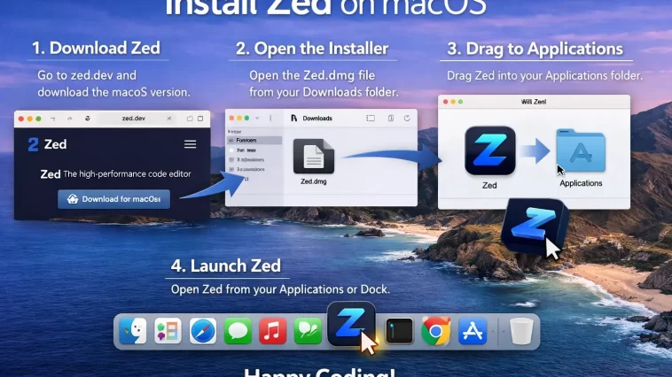 Install Zed on macOS
