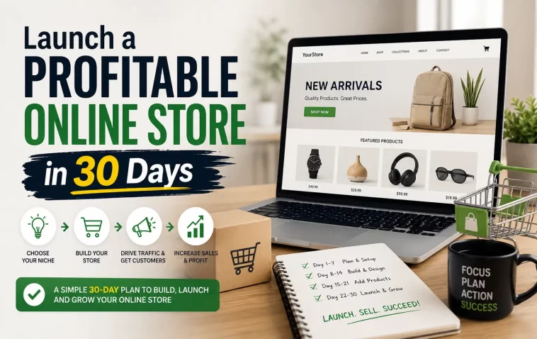Launch a Profitable Online Store in 30 Days