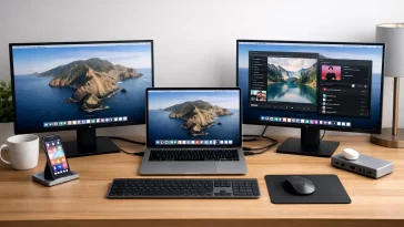 MacBook Air Dual Monitor Setup