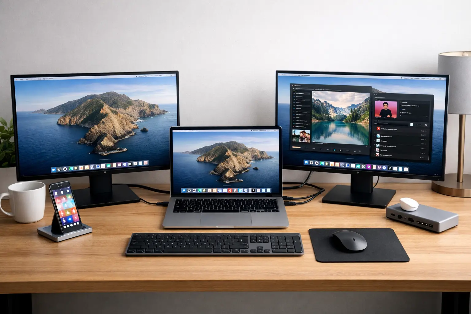 MacBook Air Dual Monitor Setup