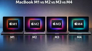 MacBook M1 vs M2 vs M3 vs M4