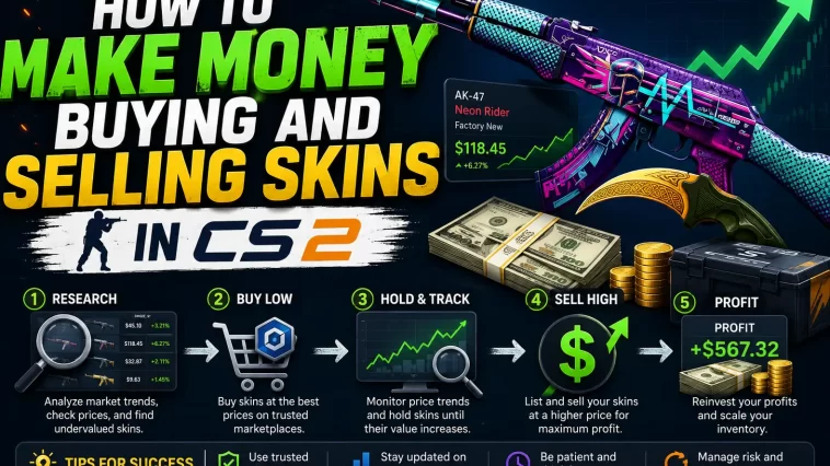 Make Money Buying and Selling Skins