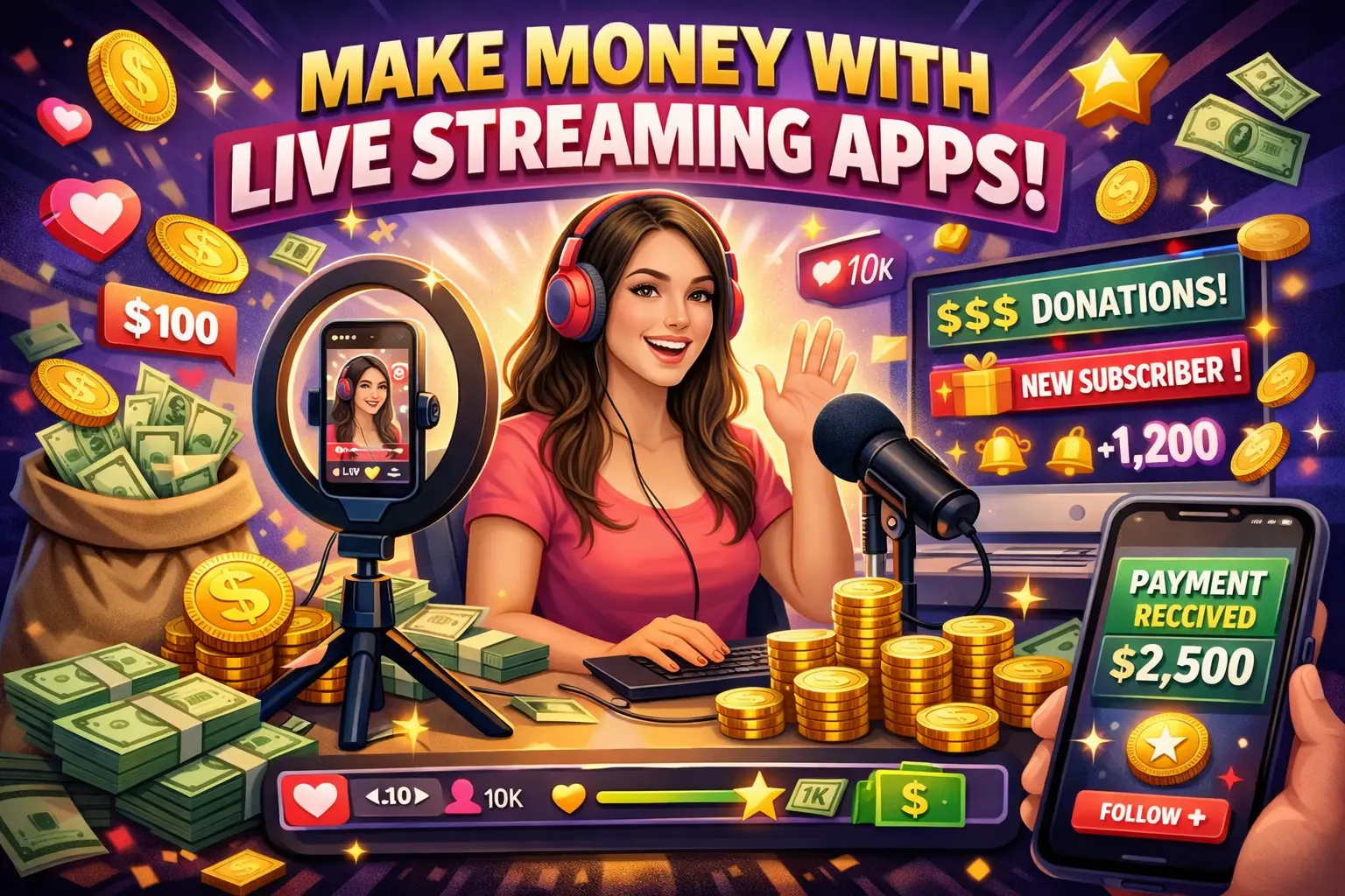 Make Money With Live Streaming